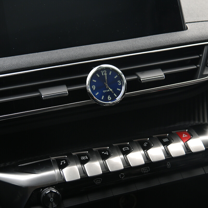 点缤汽车石英时钟 出风口上的精致时光伴侣